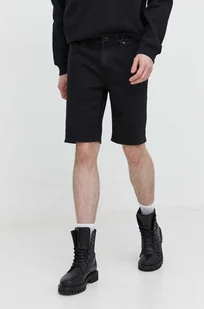 Volcom szorty jeansowe męskie kolor czarny - Spodenki męskie - miniaturka - grafika 1