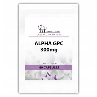 Forest Vitamin - Alpha GPC 300mg 60 kapsułek - Suplementy diety - miniaturka - grafika 1