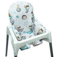 Krzesełka do karmienia - PODUSZKA DO KRZESEŁKA IKEA ANTILOP MIĘKKA BAWEŁNIANA Kerstin - miniaturka - grafika 1