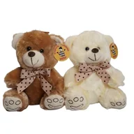 Maskotki i pluszaki - Miś z Kokardką w Grochy - miniaturka - grafika 1