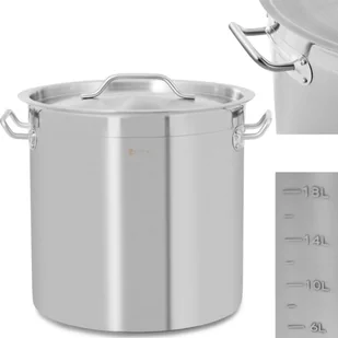 ROYAL CATERING Garnek indukcyjny - 21 l - Royal Catering - 300 mm ROYAL CATERING 10012354 RC-SSIP21 10012354 RC-SSIP21 - Garnki - miniaturka - grafika 1
