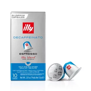 Kapsułki do Nespresso illy Decaffeinato 10 sztuk - Kawa w kapsułkach i saszetkach - miniaturka - grafika 1