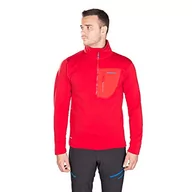 Swetry męskie - Trangoworld Trangoworld Trx2 Stretch Pro sweter, męski XL ciemnoczerwony PC007837-31V-XL - miniaturka - grafika 1