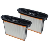 Akcesoria do odkurzaczy - Filtr harmonijkowy FKP 4800 M Starmix, 2 szt. - miniaturka - grafika 1