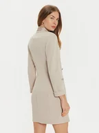 Sukienki - Imperial Sukienka koktajlowa AFAXIAW Beżowy Slim Fit - miniaturka - grafika 1