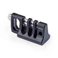 Maskownice do kabli - StarTech CABLE-ORGANIZER-LOCK organizator na kable Biurko Uchwyt na kabel Czarny - miniaturka - grafika 1