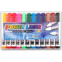 Mungyo Marker suchościeralny MA-12A 12 kolorów 12 szt. - Przybory szkolne - miniaturka - grafika 1