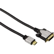 Kable komputerowe i do monitorów - Hama Kabel Hdmi - DVI 1,8m Proclass Full Hd Gold - miniaturka - grafika 1