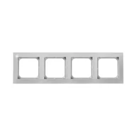 Klawisze i ramki - Ospel Impresja Modul Ramka Poczwórna R-4Y/27 - miniaturka - grafika 1
