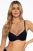 Biustonosze - Biustonosz push-up Henderson Amy 41325 czarny - miniaturka - grafika 1