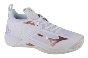 Mizuno Wave Momentum 2 V1GC211236, Damskie, buty do siatkówki, Biały - Siatkówka - miniaturka - grafika 1