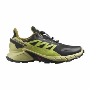 Buty Salomon Supercross 4 GTX Black / Leek Green - Buty sportowe damskie - miniaturka - grafika 1