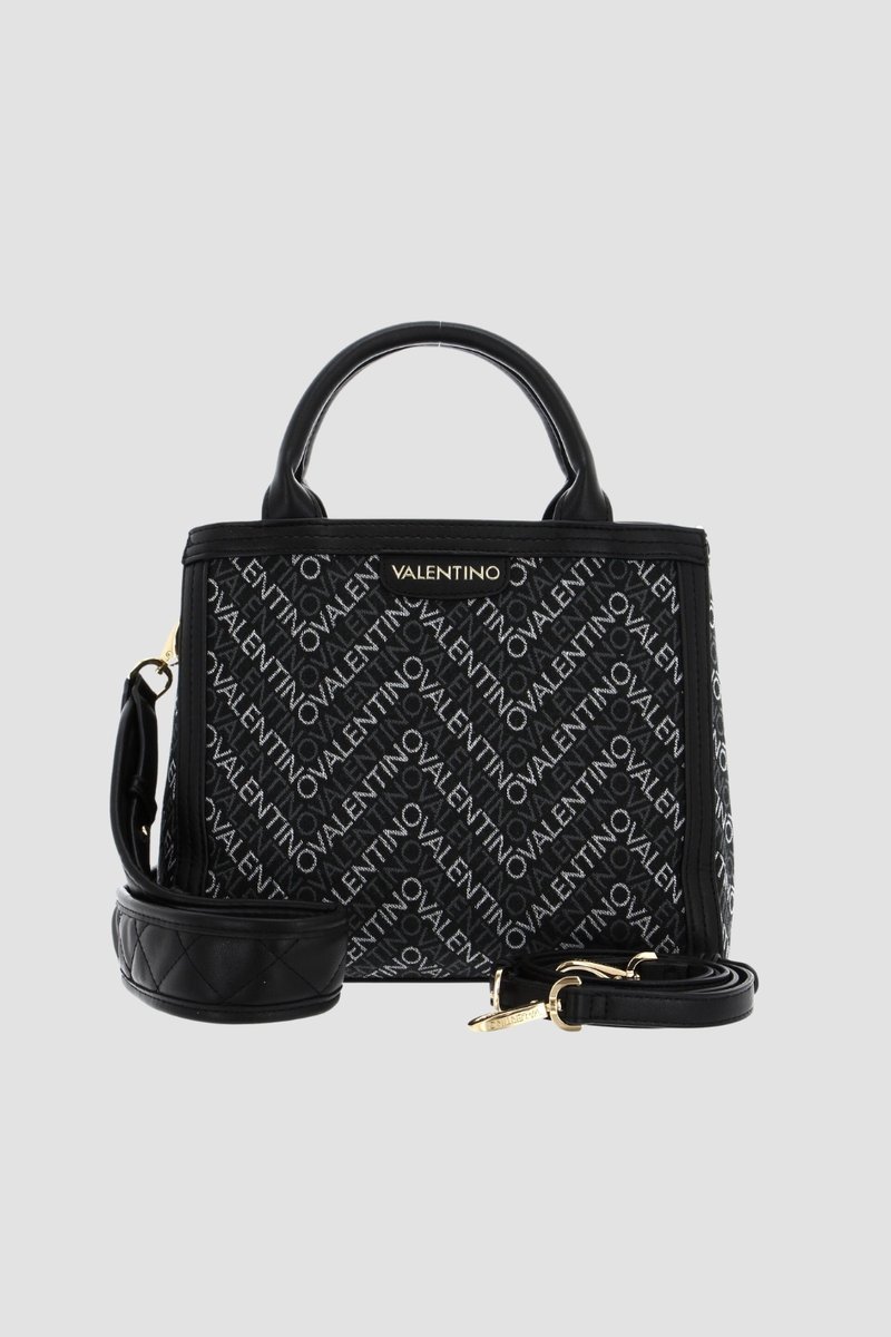 VALENTINO Czarna torebka Blizzard