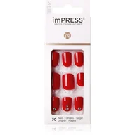 Sztuczne paznokcie i akcesoria - Kiss Impress, Paznokcie Samoprzylepne Kim019c, S, 30szt. - miniaturka - grafika 1