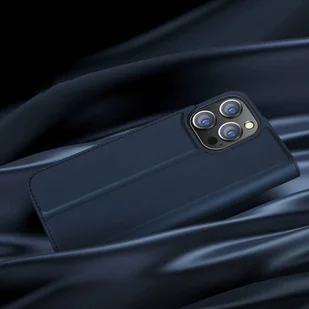 Dux Ducis Skin Pro kabura etui pokrowiec z klapką iPhone 13 Pro złoty - Etui i futerały do telefonów - miniaturka - grafika 11