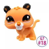 Figurki dla dzieci - Littlest Pet Shop: Figurki #18 - Tygrys - miniaturka - grafika 1