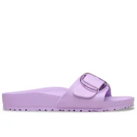 Klapki i japonki damskie - Klapki damskie Birkenstock Madrid Big Buckle 1031257 - fioletowe - miniaturka - grafika 1