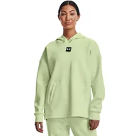 Bluzy sportowe damskie - Bluza damska Under Armour Summit Knit Hoodie - miniaturka - grafika 1