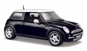 Samochody i pojazdy dla dzieci - Mausto, Mini Cooper, Czarny Mat, 1/24, 31219 - miniaturka - grafika 1