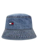 Czapki damskie - Tommy Hilfiger Kapelusz Heritage Bucket AM0AM13289 Niebieski - miniaturka - grafika 1
