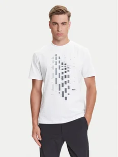 BOSS T-Shirt GRX Zone 50543808 Biały Regular Fit - Koszulki męskie - miniaturka - grafika 1