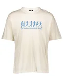 Koszulki i topy damskie - New Balance Koszulka w kolorze kremowym - miniaturka - grafika 1