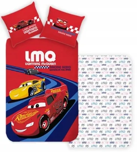 Pościel dziecięca bawełniana Cars 100x135 cm Auta niemowlęca - Pościel dla dzieci - miniaturka - grafika 1
