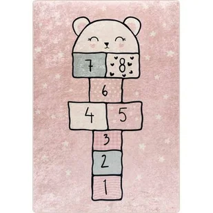 Dywan dziecięcy wielokolorowy 120 x 180 cm 4007 - Dywany dla dzieci - miniaturka - grafika 1