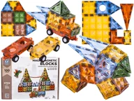 Klocki - DUZY ZESTAW KLOCKI MAGNETYCZNE KONSTRUKCYJNE - miniaturka - grafika 1