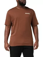 Koszulki męskie - Champion Męski t-shirt Eco Future Graphic, brązowy, S - miniaturka - grafika 1