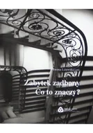 Książki o kulturze i sztuce - Zabytek zadbany Co to znaczy? - miniaturka - grafika 1