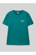 Koszulki i topy damskie - T-shirt z nadrukiem z logo - Quiksilver - miniaturka - grafika 1