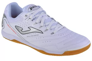 Joma Maxima 2302 IN MAXW2302IN, Męskie, buty halowe - halówki, Biały - Piłka nożna - miniaturka - grafika 1