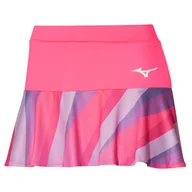 Spódnice - Spódnica damska Mizuno  Release Flying Skirt High-Vis Pink S - miniaturka - grafika 1
