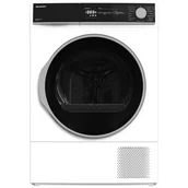 Suszarki do prania - SHARP KD-NHH7S8GW3-PL - miniaturka - grafika 1