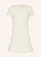 Sukienki - Calvin Klein Sukienka Z Dzianiny beige - miniaturka - grafika 1