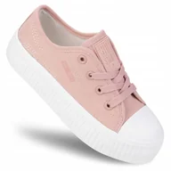 Buty dla dziewczynek - Trampki dziecięce BIG STAR buty tenisówki różowe niskie na lato RR374011 30 - miniaturka - grafika 1