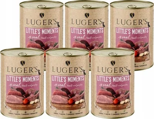 Dolina Noteci Little's Moments z cielęciną 6x400g - Mokra karma dla psów - miniaturka - grafika 1