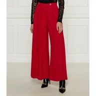 Spodnie damskie - TWINSET Spodnie flare fit - miniaturka - grafika 1