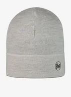 Czapki męskie - Czapka termoaktywna Buff Lightweight Merino Beanie - solid cloud - miniaturka - grafika 1
