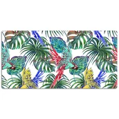 Podkładki na biurko - Podkładka mata ochronna na biurko Papugi 120x60 cm, Dywanomat - miniaturka - grafika 1