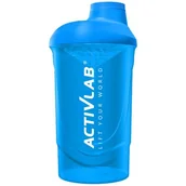 Shakery i bidony sportowe - ACTIVLAB Activlab Shaker 600ml Killer Yellow - miniaturka - grafika 1