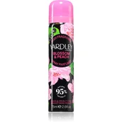 Wody i perfumy damskie - Yardley Blossom & Peach spray do ciała dla kobiet 75 ml - miniaturka - grafika 1