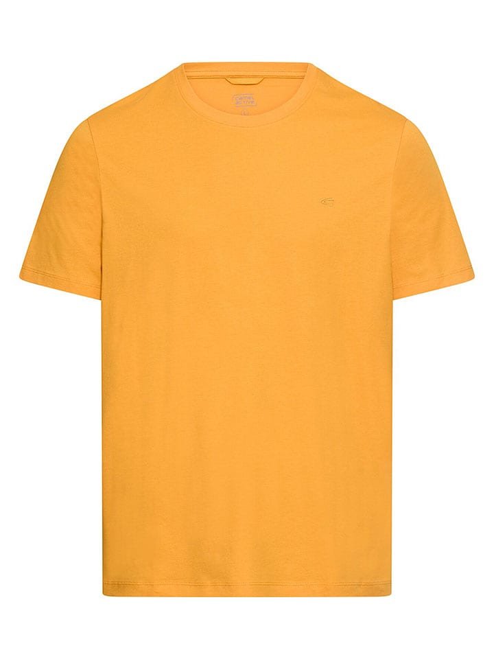 Camel Active Koszulka w kolorze żółtym