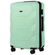 Walizki - Walizka podróżna duża Wings Peacock 3.0 z poszerzeniem 28" LIGHT GREEN - miniaturka - grafika 1