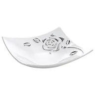 Miski i półmiski - Misa Dekoracyjna Floresa (01) 28 x 28 x 9 Cm Biały szt. 1 - miniaturka - grafika 1