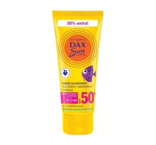 Dax Sun  Krem ochronny dla dzieci i niemowląt SPF 50+ 75ml - Balsamy i kremy do opalania - miniaturka - grafika 1