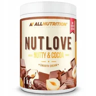 Słodkie kremy i masła - Allnutrition Nutlove Nutty & Cocoa 1000G Krem Czekoladowo-Orzechowy Fit 1Kg - miniaturka - grafika 1