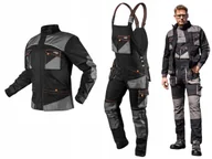 Odzież robocza - NEO Ogrodniczki Robocze HD Slim + Bluza / Kurtka Robocza roz. L Komplet - miniaturka - grafika 1