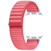 Akcesoria do smartwatchy - Pasek SAMSUNG Fabric Band do Galaxy Watch 8/8 Classic (20mm) S/M Czerwony - miniaturka - grafika 1